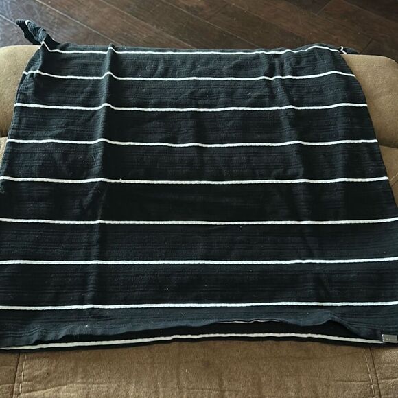 Calvin Klein Men's Black/White Striped Slim Fit Polo Shirt, Black , M. - Picture 7 of 9